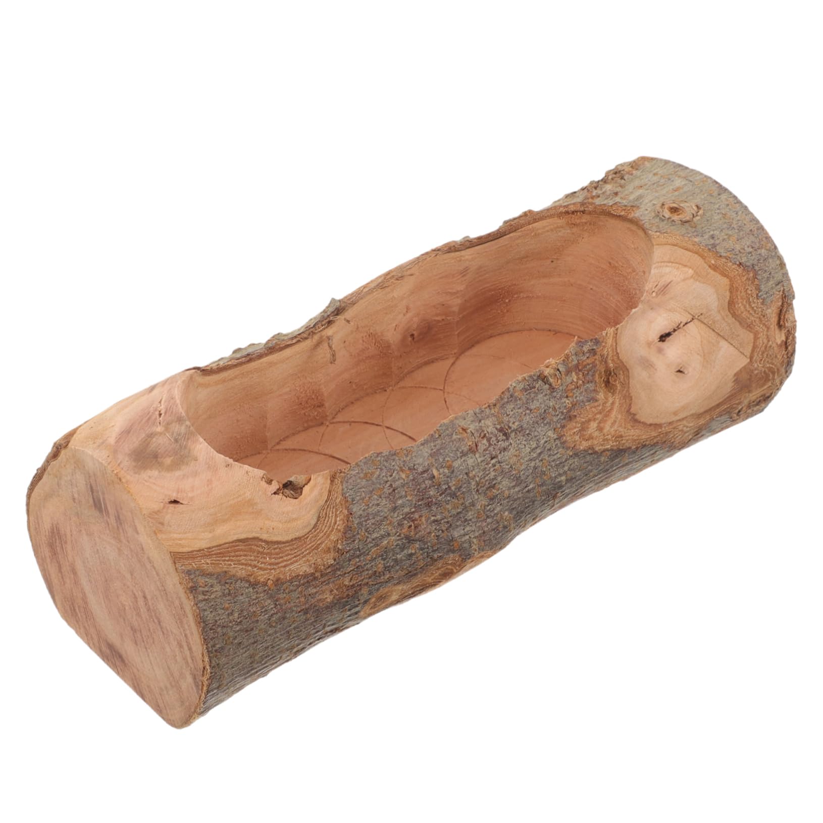 Futternapf Aus Apfelholz Für Hamster & Kleintiere – 15x6,5 Cm, Natürlich & Kippsicher – Für Meerschweinchen, Chinchillas