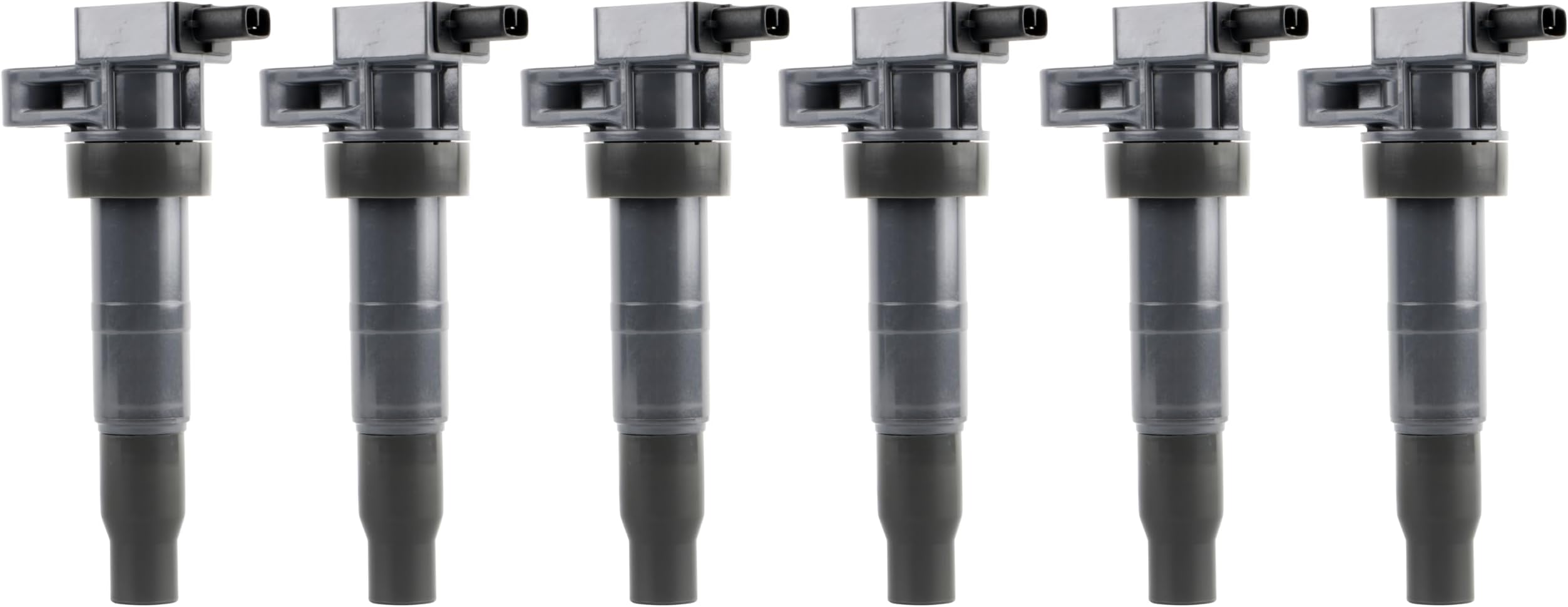 6PCS Coil Packs for Hyundai Santa Fe Genesis Coupe Sonata Veracruz Azera Kia Sedona