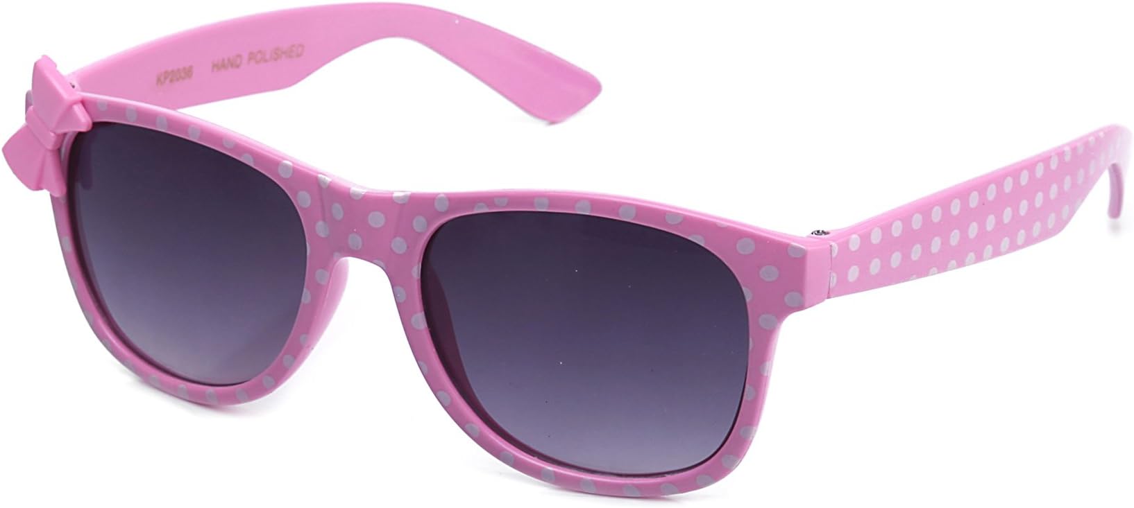 Kyra KidsKids Girls Plastic Polka Dot Bow Sunglasses for Girls Fashion Sunglasses for Girls