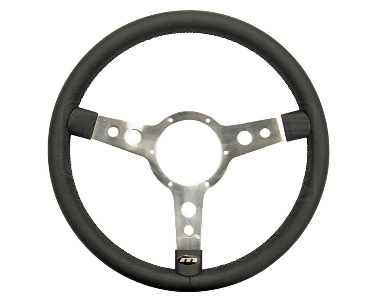 Traditional 13 Inch Vinyl Steering Wheel - Pol Centre S/Dish 23SPVB