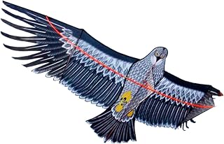 360cm Large Eagle Kite Ripstop Nylon Fabric Kite windsock Flying Kite for Children Kites Furniture (Color : 3pcs)