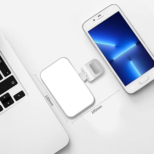 Miniatura 2 de Rechargeable Clip-on Selfie Fill Light with 66 LED Selfie Ring Light for Phone, Laptop, Tablet for SelfieVideo ConferenceZoom