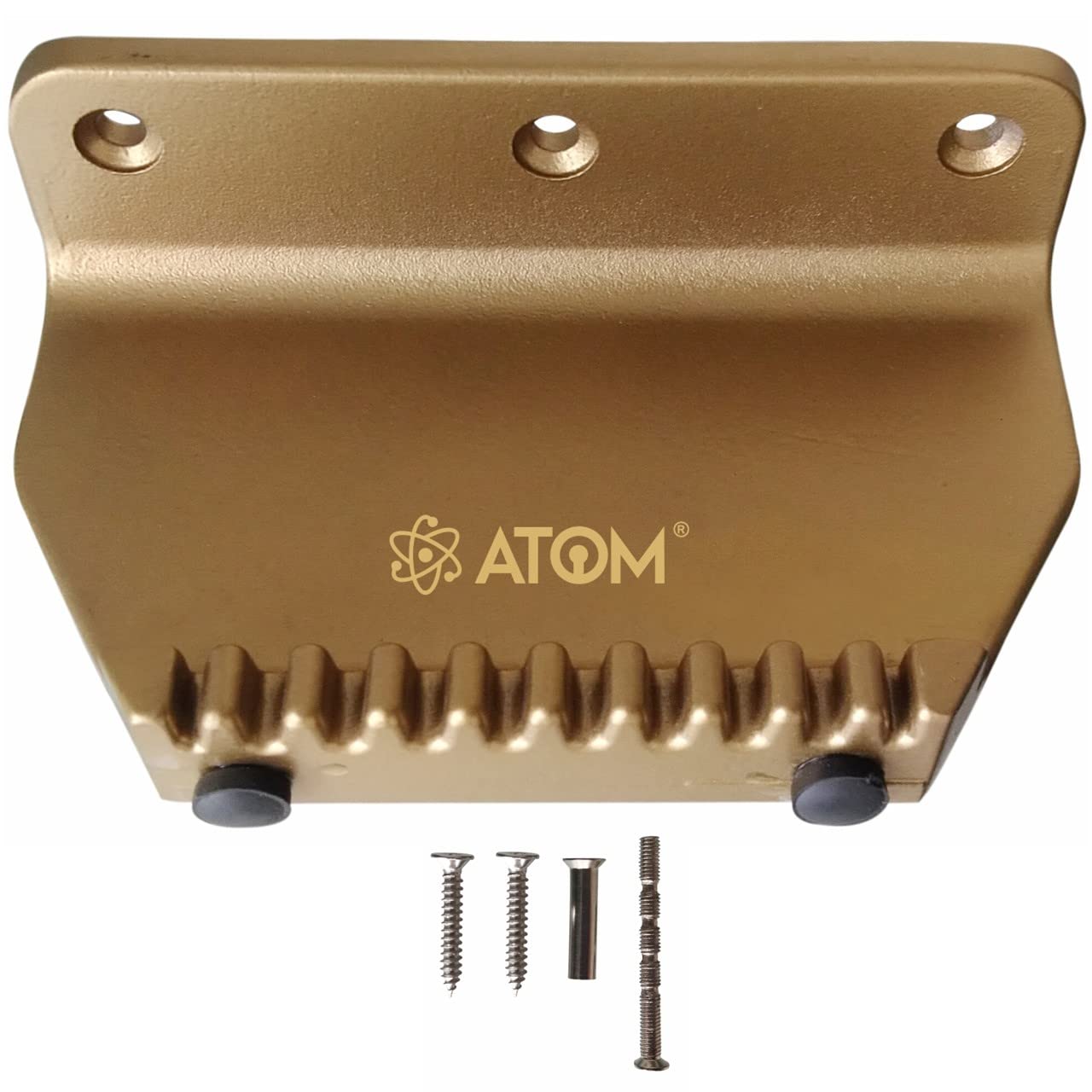 Atom Foot Operated Door Opener, AD Aluminium Door Pedal for Contactless Handsfree Safety Access, Step and Pull Strong Door Opener (Brown Color), Pack of 1 — Amazon image 12