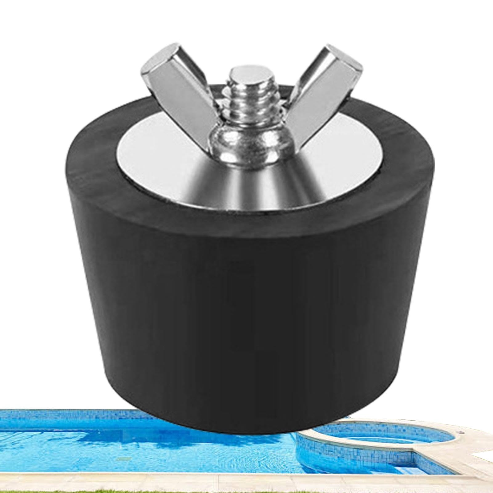 Bouchons En Caoutchouc Pour Piscines, 2 Pièces Bouchons En Caoutchouc Pour Piscines 2 Pices Bouchons En Caoutchouc Pour Piscine Hivernage Bouchon Conique Accessoires De Piscine 25mm 68648008