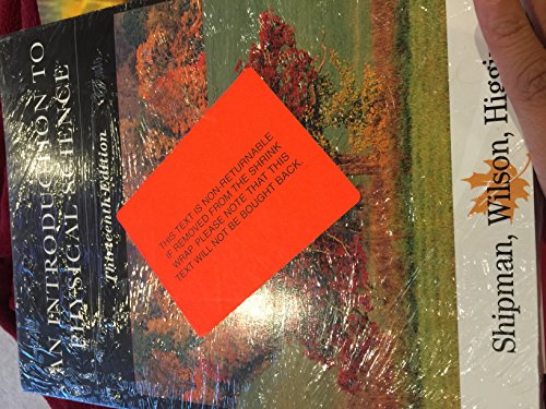 An Introduction to Physical Science 13th Edition 1285117352 Book Cover