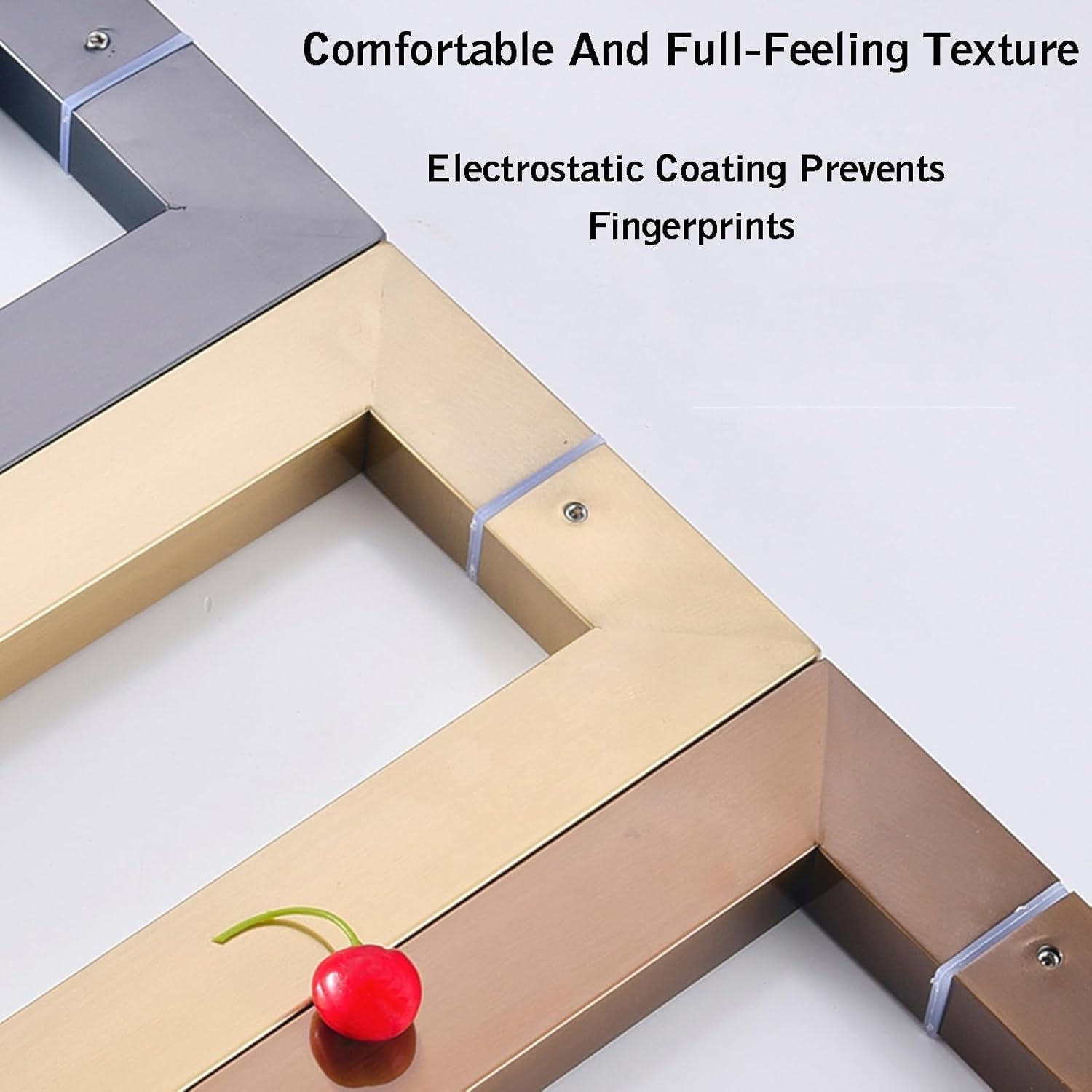 Shower Door Handle, Stainless Steel Shower Door Handle,Glass Pulls,Suitable for Retail Stores,Restaurants(Color-2,Pitch-100cm)