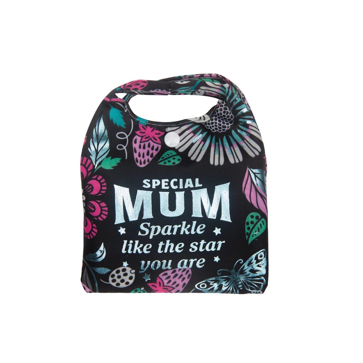 History & Heraldry Personalised Sparkle Shopper Bag (Mum) โ image 1
