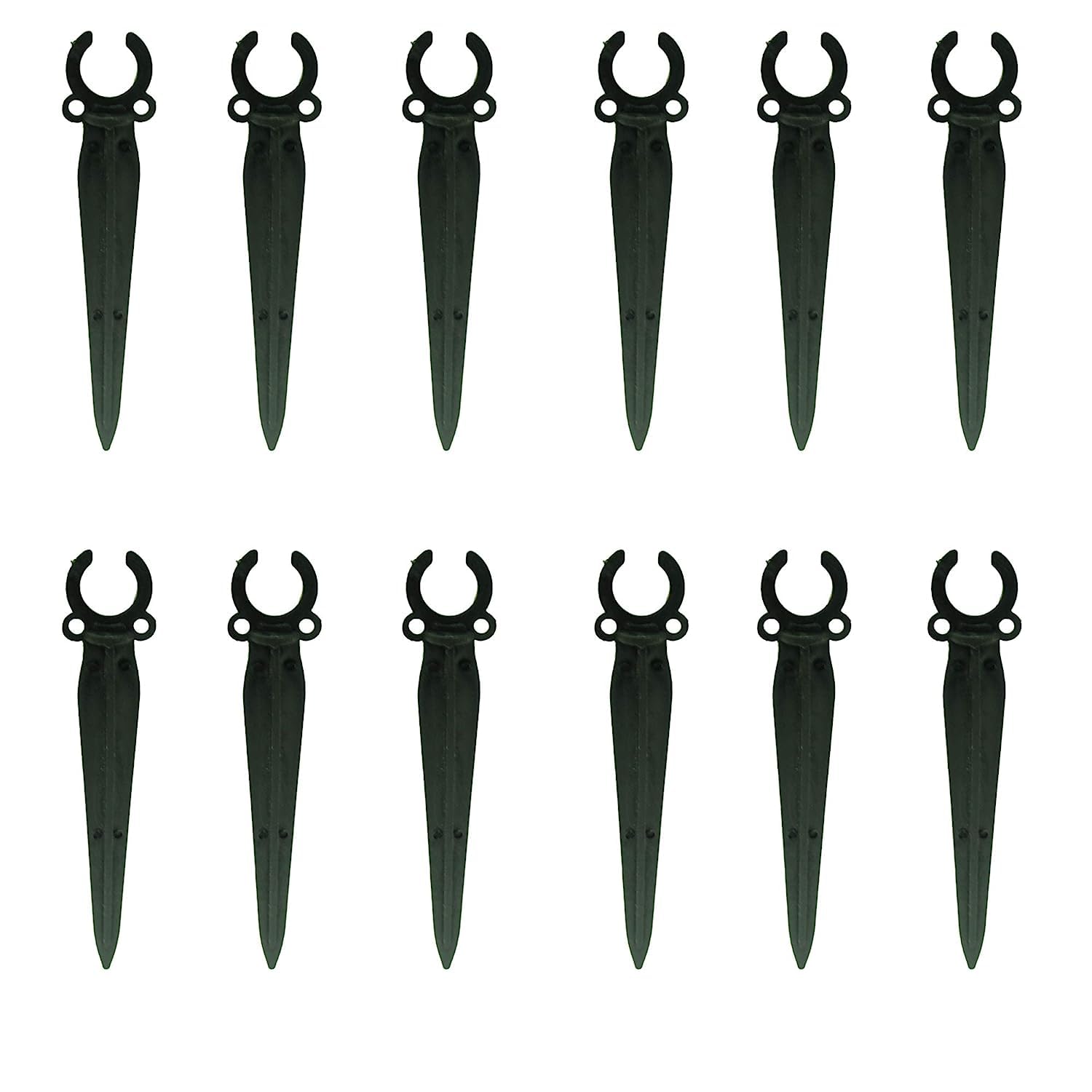 The Blue Gardeners Drip Irrigation Plant Stakes for 16mm Drip Pipe (Set of 12) (B0CGDCJXJM) Amazon Price History, Amazon Price Tracker