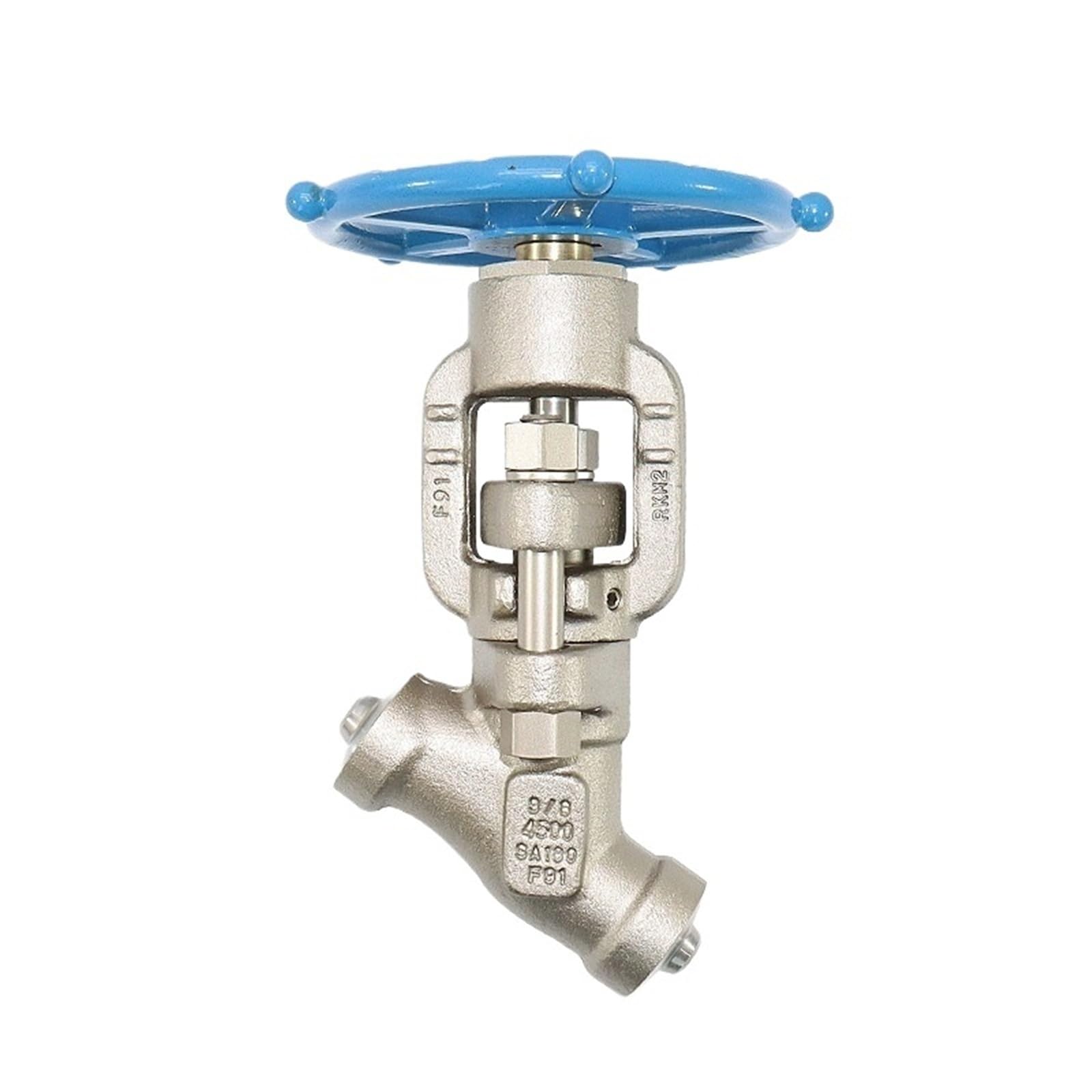 F91 Process Stop Valve High Temperature and Pressure Y-Shaped 4500LB