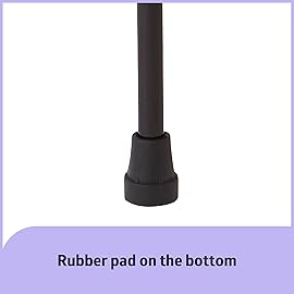 Medline Aluminum Offset Walking Cane for Seniors & Adults is Portable and Lightweight for Balance, Knee Injuries, Mobility & Leg Surgery Recovery