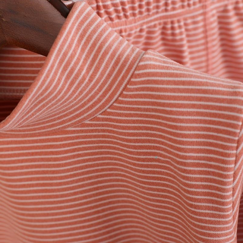 Zonto sous-vêtements d'hiver pour Enfants Ensemble De Pantalons Intérieurs en Velours pour Enfants pour Garçons Et Filles Manteau d'automne Et Pantalon d'automne À Col De Tortue Chaud