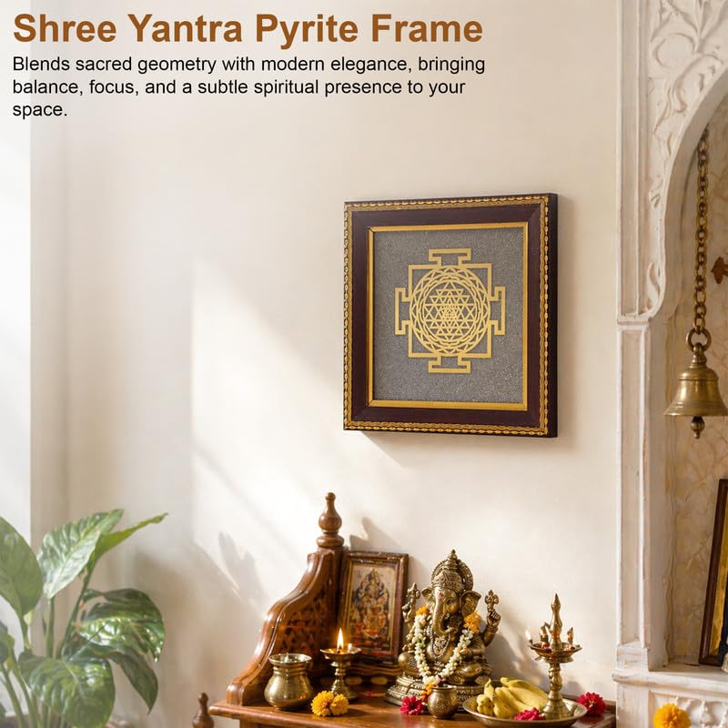 Image of Tree of Life Wall Frame Gold Finish, Spiritual Wall Art for Growth, Positivity & Home Decor