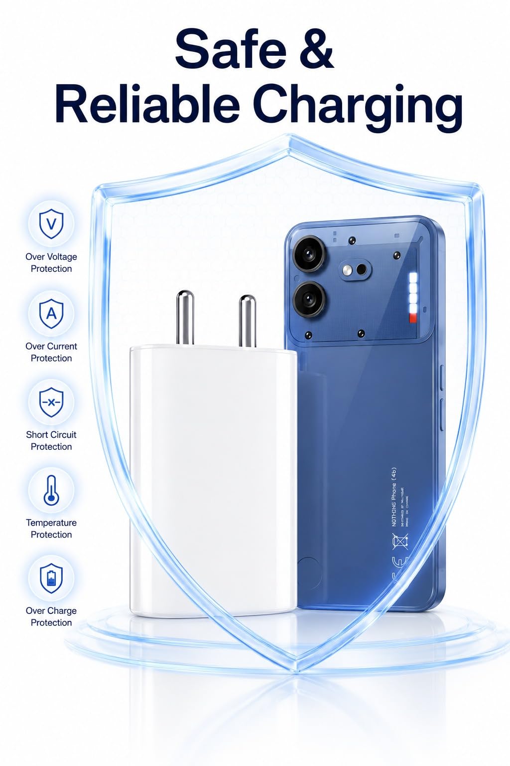 Nothing Charger: 45W PPS Fast Charging Adapter -8