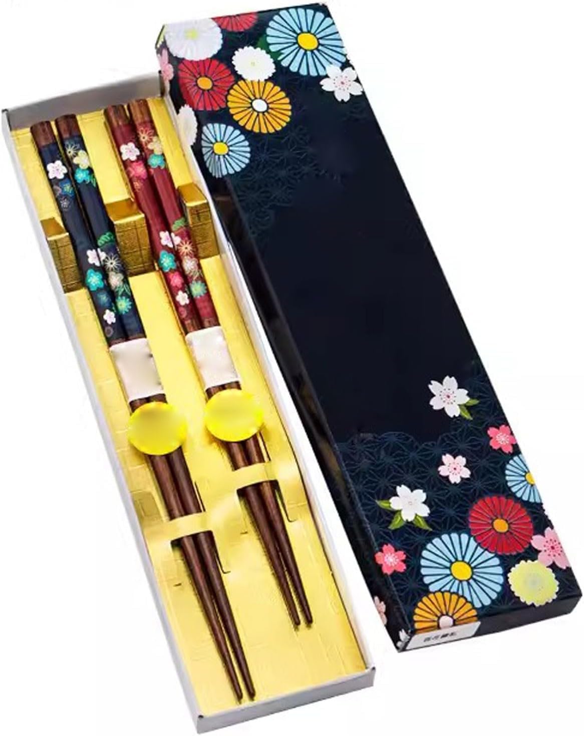 Baguettes, Ensemble de Baguettes réutilisables, Coffret Cadeau de Baguettes de Couple, Baguettes réutilisables