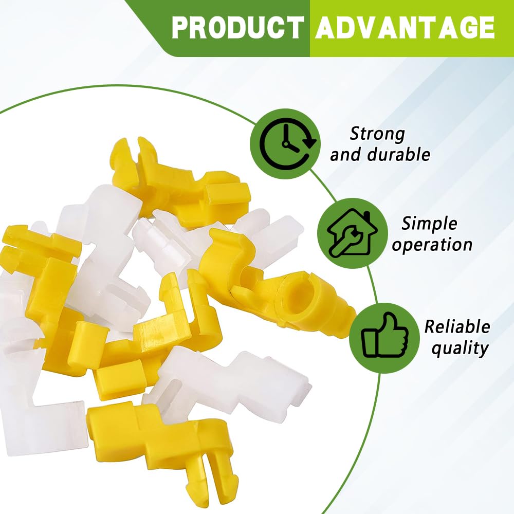 20 Clip Ricambio Per Maniglia Portellone Posteriore Toyota Tundra Camry Corolla Echo Highlander (69293-12030 / 69293-12040)