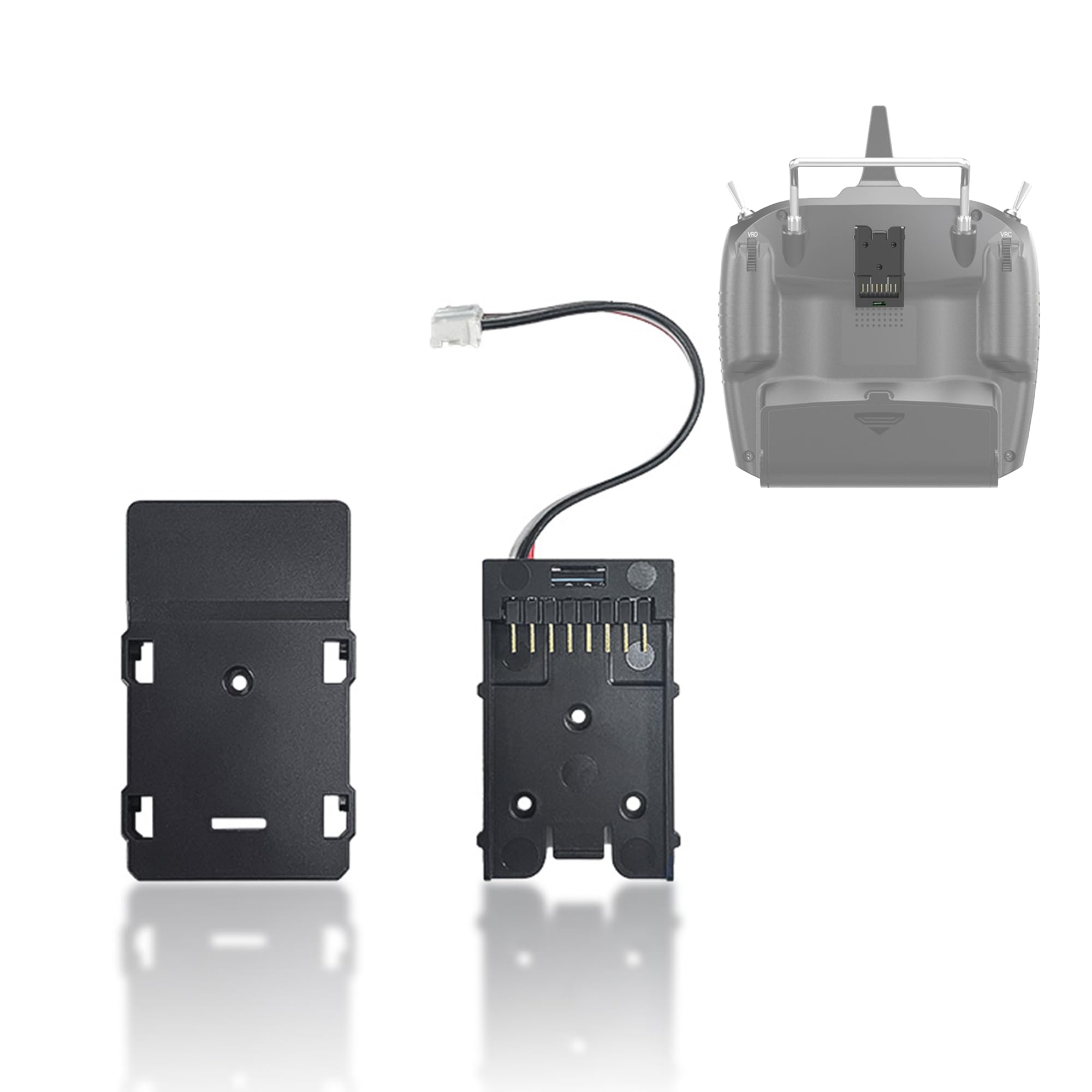 Radiolink ELRS Long-range Module Base Nano Lite Interface Suitable for T12D/T16D Transmitter Black