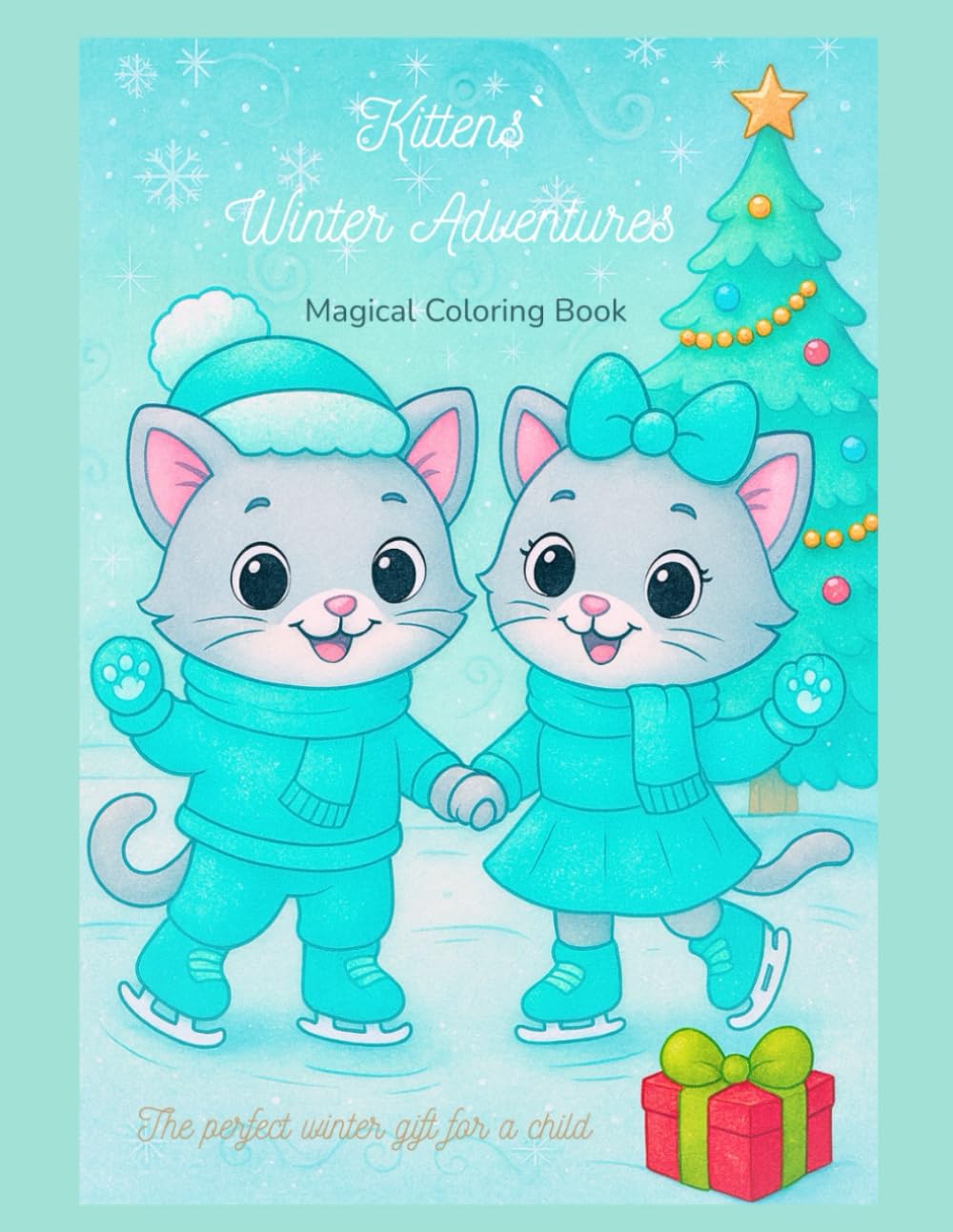 Kittens` Winter Adventures: Magical Coloring Book (Kittens` Adventures)