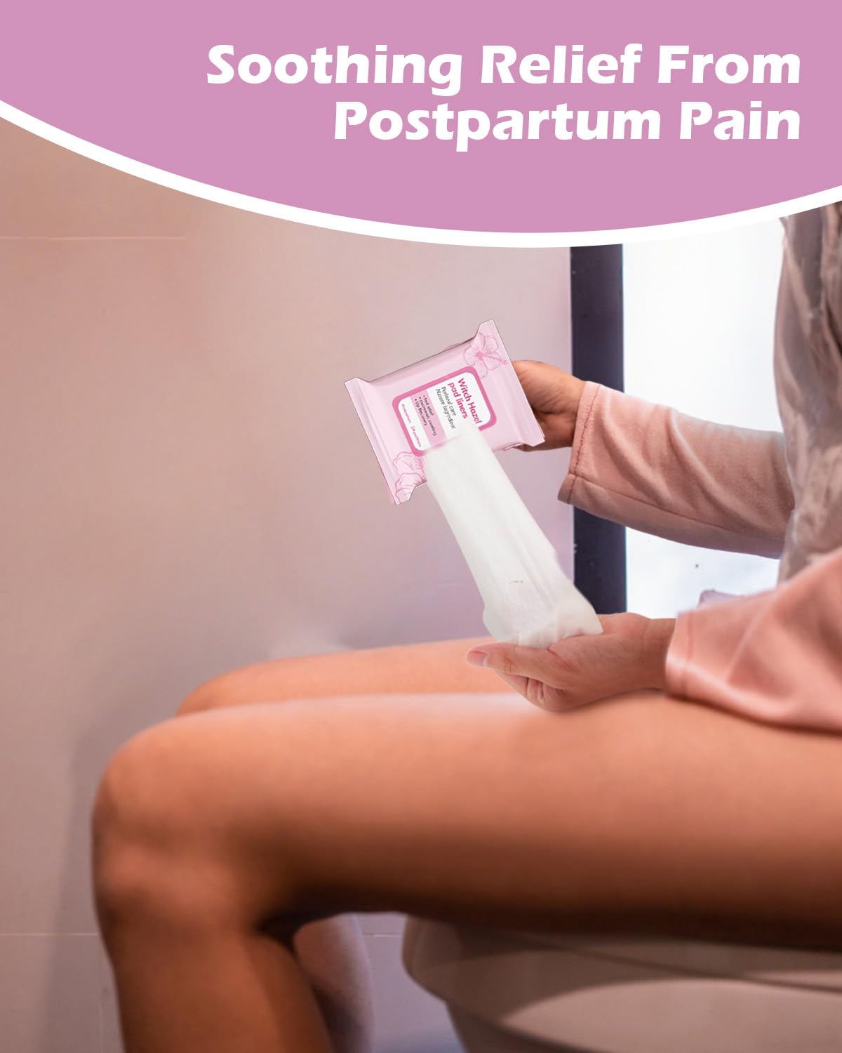 Kit imprescindible de recuperación de cesárea: botella Peri, ropa interior de malla desechable, forros de almohadilla de hamamelis, parches de silicona para cicatrices, carpeta abdominal abdominal