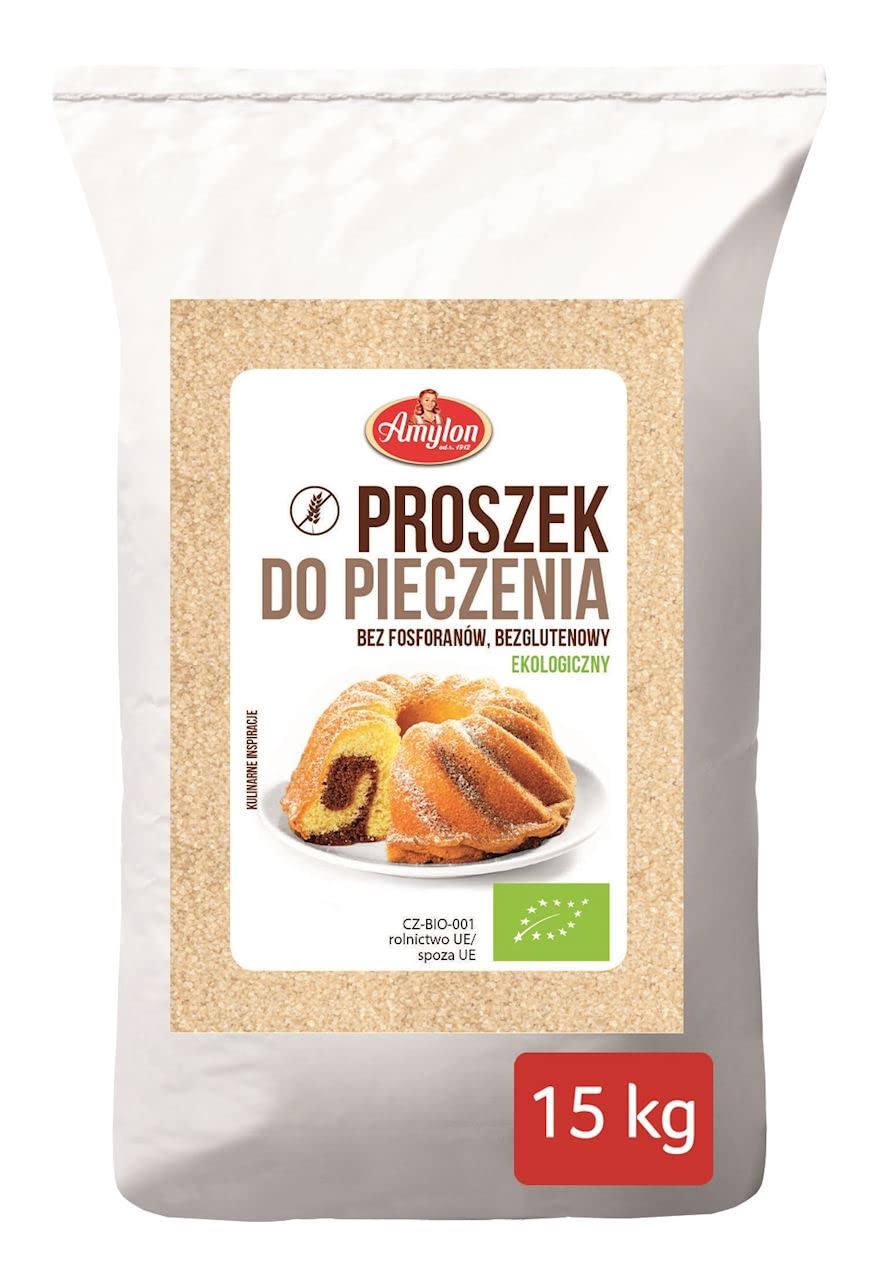 Polvo de hornear sin gluten BIO 15 kg - HORECA (AMYLON)
