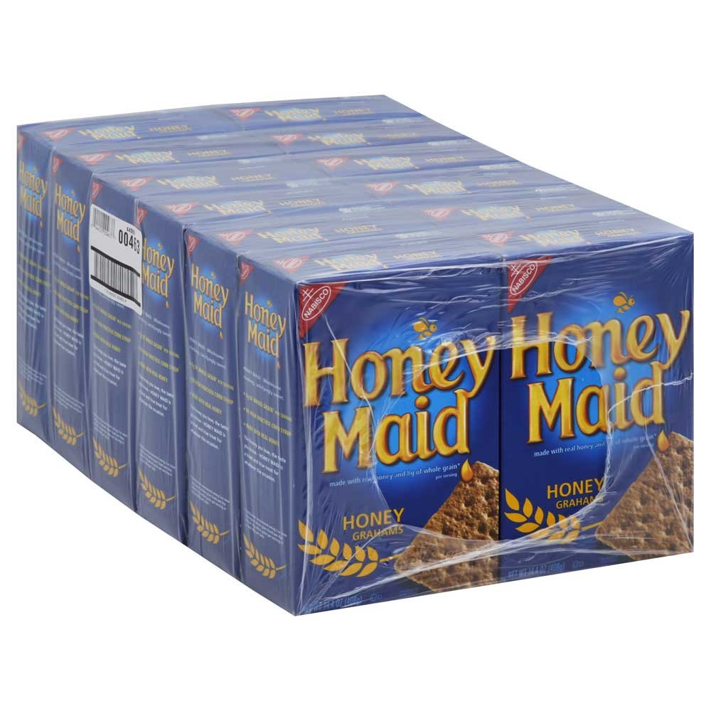 Nabisco Honey Maid Grahams Honey - 12 Pack