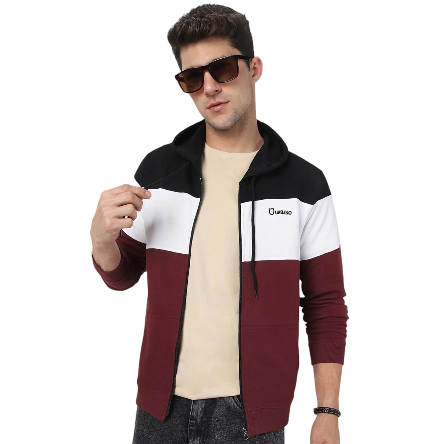 urbano fashion Men's Cotton Winter Hooded Sweatshirt-picture-20