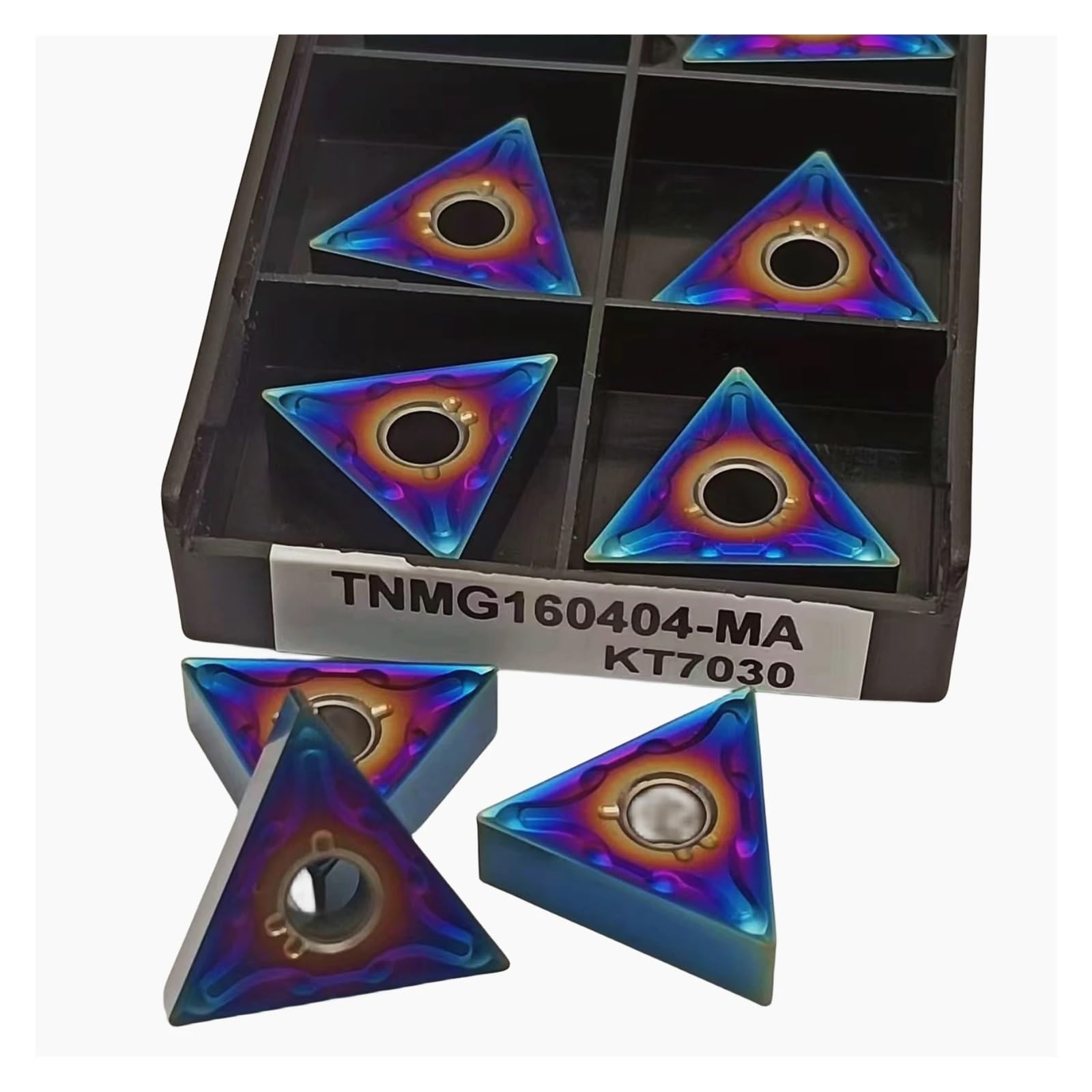 TNMG160408-MA inserts carbure haute résistance pour usiner l'inox