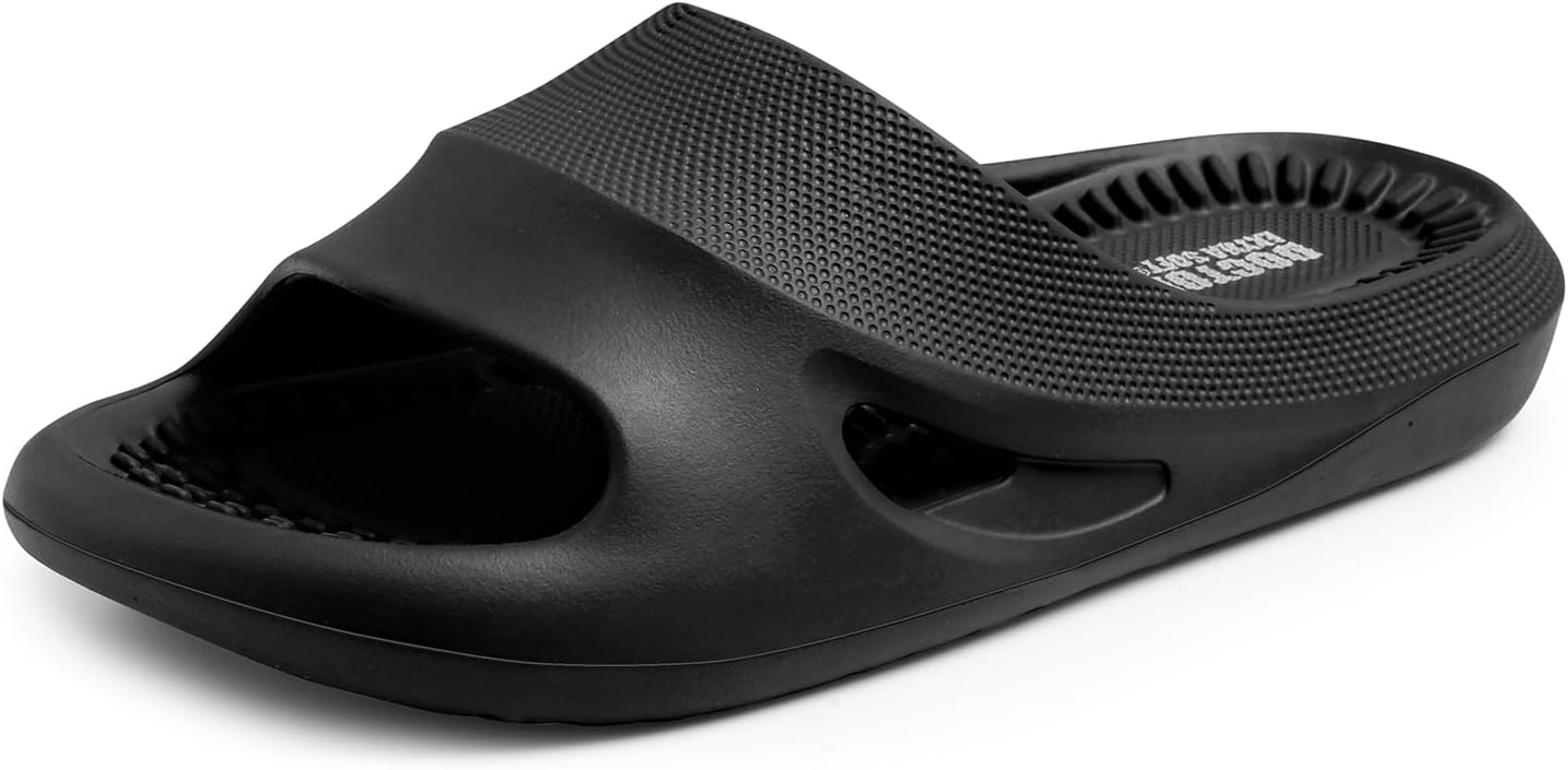 DOCTOR EXTRA SOFT Men's Orthopedic Acupressure Sliders/Slippers with Cushion FootBed for Adult| Comfortable & Light Weight | Stylish & Anti-Skid| Waterproof & Everyday Flip Flops for Gents & Boys D-534