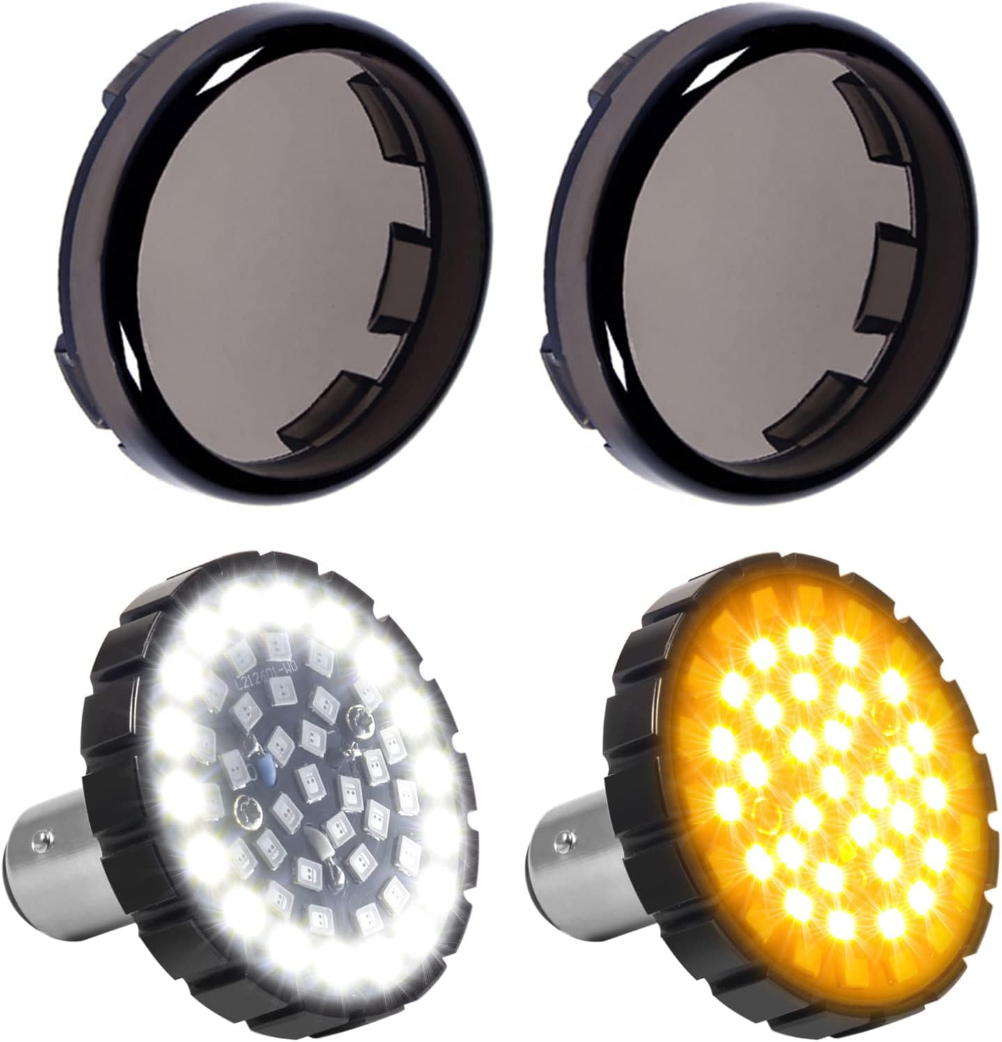 Benlari Upgrade 2" Motorcycle Front Turn Signals with