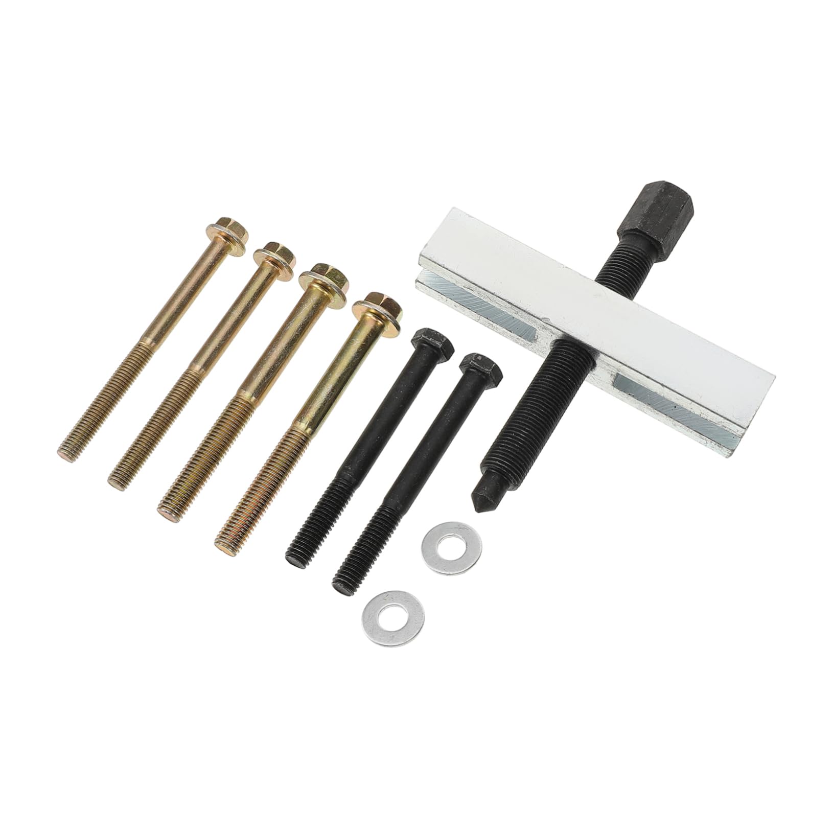 MUCKLILY 1 Set Belt Puller Crankshaft Pulley Removal Tool Bearing Puller Tool Small Bearing Puller Pullers Gear Hub Bearing Puller Gear Puller Pulley Puller Heavy Duty Bearing Puller Steel