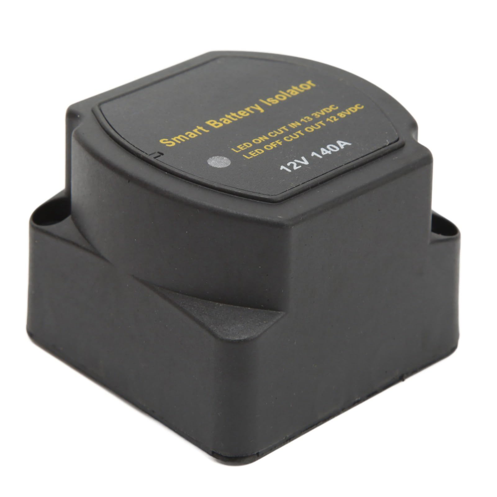 Kit de Aislador de Batería Dual de 140 Amperios, 12 V, Kit de relé Sensible Al Voltaje ABS con Protección de Alto y bajo Voltaje, Cableado de Cobre para Automóviles, Vehículos Recreativos,