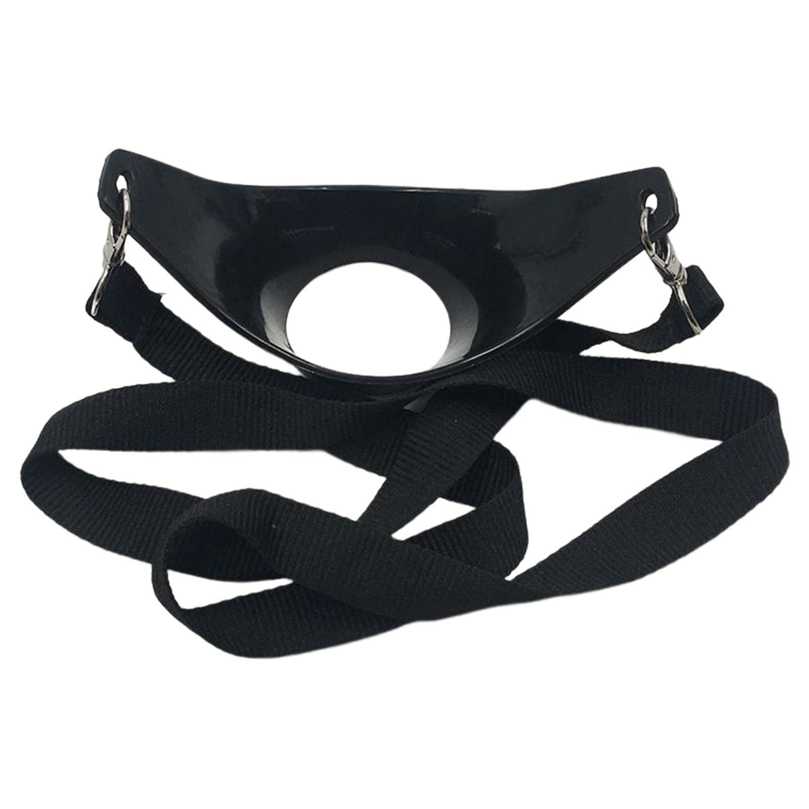 WOVEBIUS 1x Glass Holder Rubber Base Strap Necklace Hand Free Holder for Cocktail