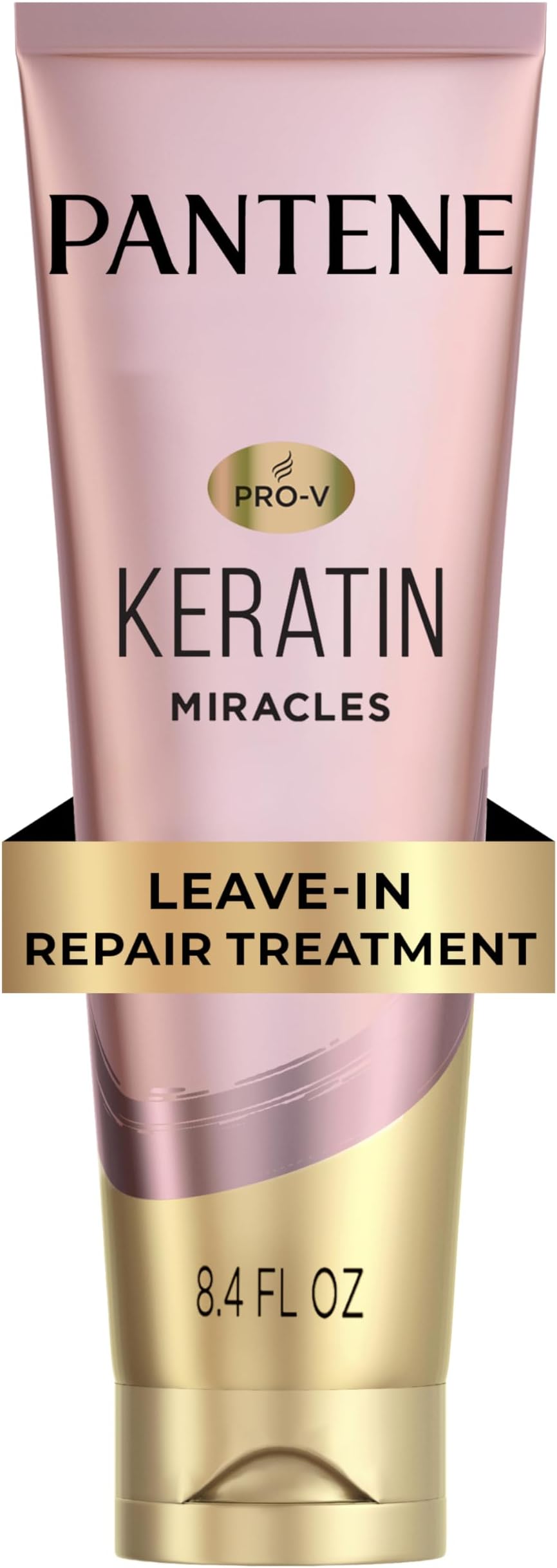 Keratin Leave-In Conditioner with Argan Oil, Protein Treatment for Dry, Damaged & Color-Treated Hair, Repairs Split Ends & Protects from Damage, Formaldehyde-Free, 8.4 Fl Oz