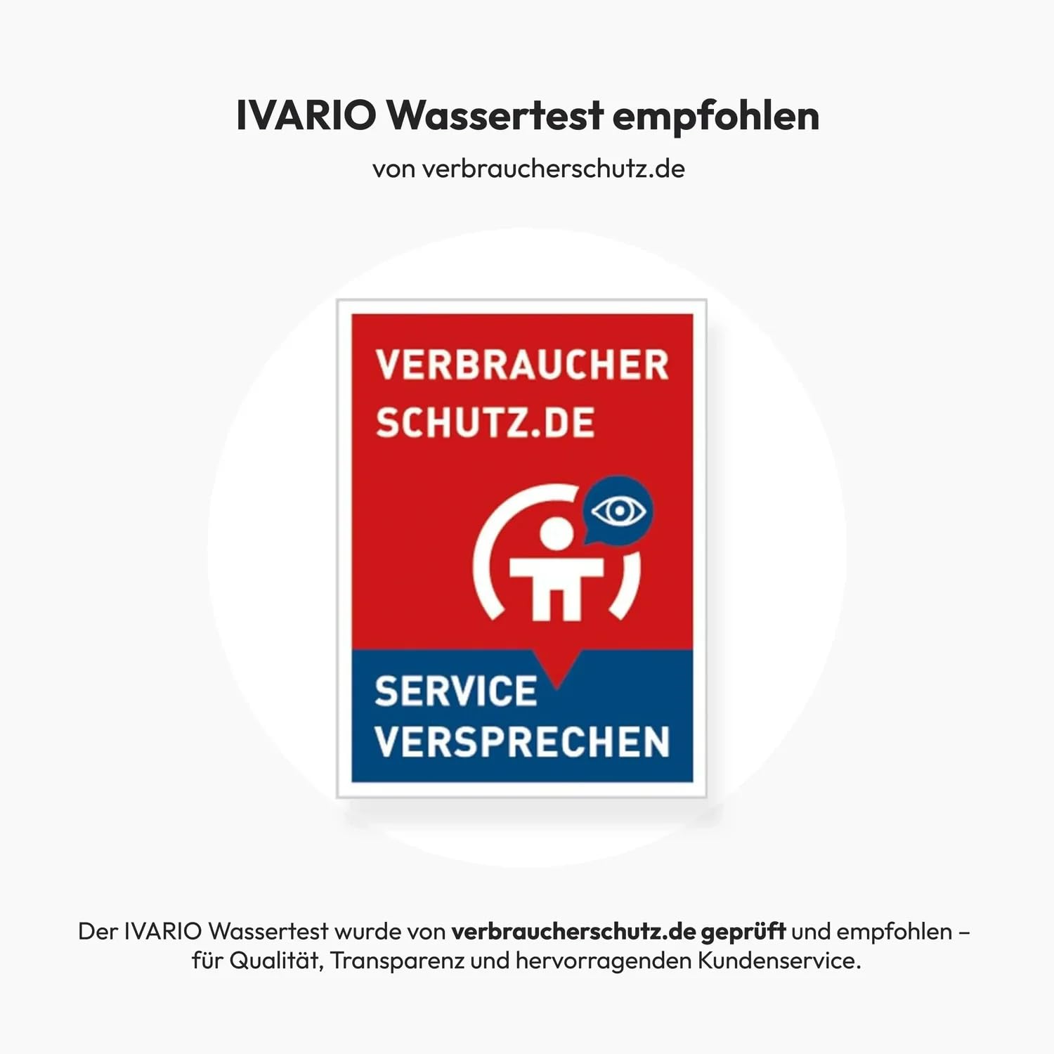 IVARIO Plus Labor-Wassertest-Set Trinkwasser Test 32 Schadstoffe Analyse Fachlabor