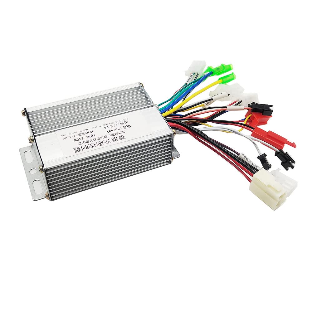 36V 12A Electric Bike Controller – LSW1542-1-6F Brushless Motor Speed Controller For E-Bike, Scooter, Or Tricycle, Aluminum Alloy