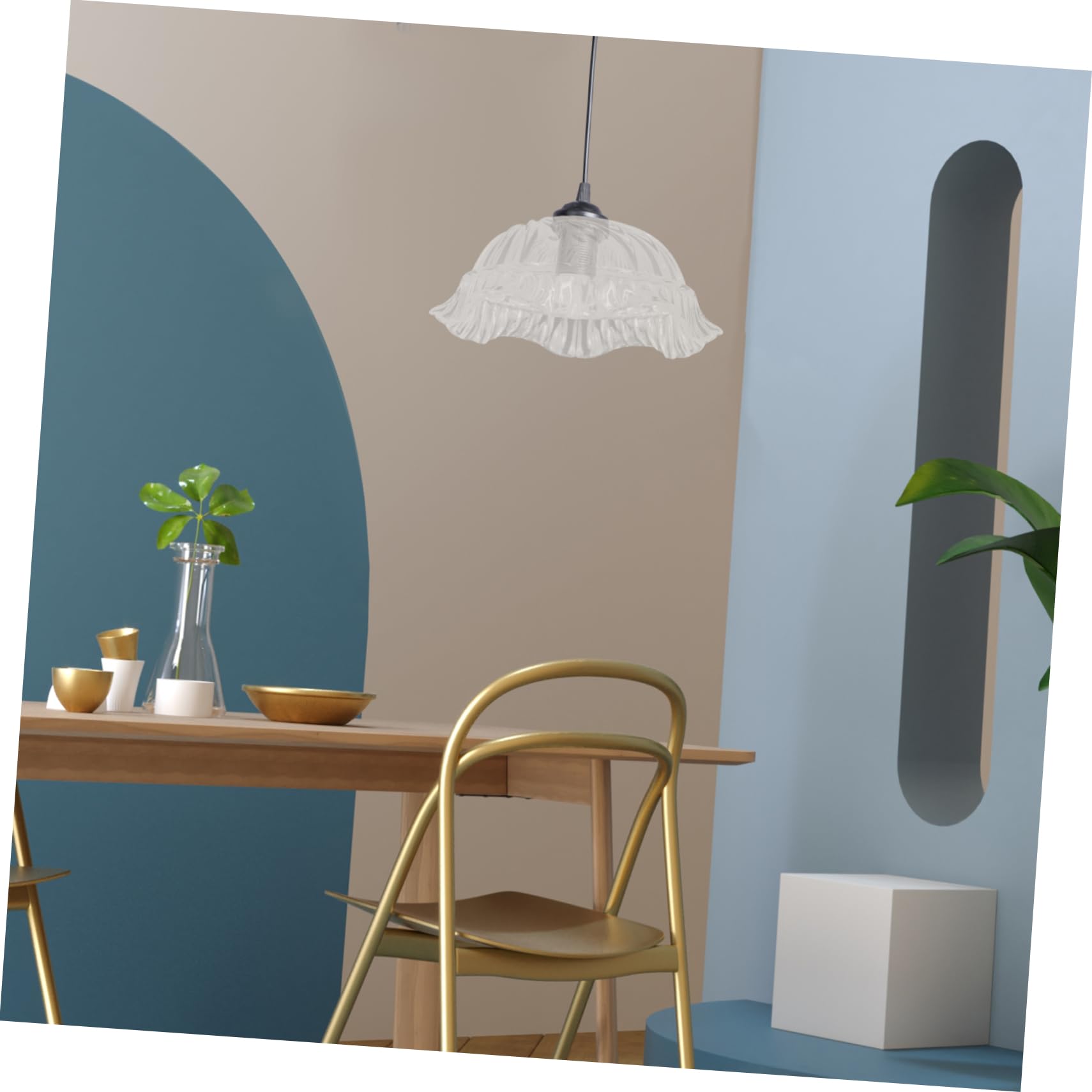 Paralume in Vetro da 200mm per Lampada e Applique