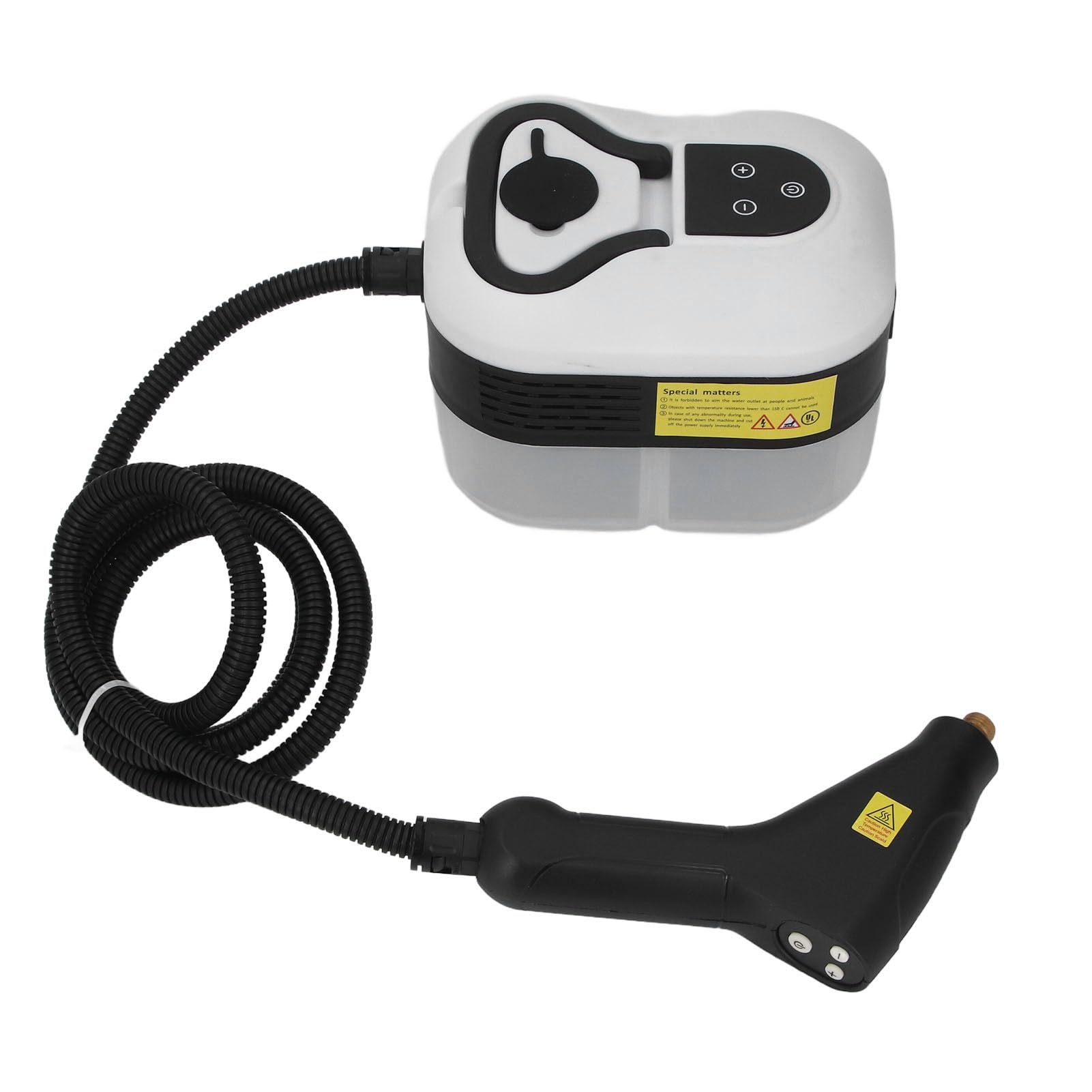 Portable Handheld Steam Cleaner, 50 210ML Min Multipurpose High Temperature Pressurized for Home Furniture, Clothes, Couch with 2m Long Spray Gun Tube, 1.5m Long Power Cord (US