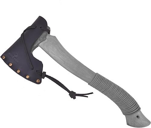 Miniatura 8 de Funda de cuero para hacha, cubierta de hacha de camping con cubierta segura para cabeza de hacha
