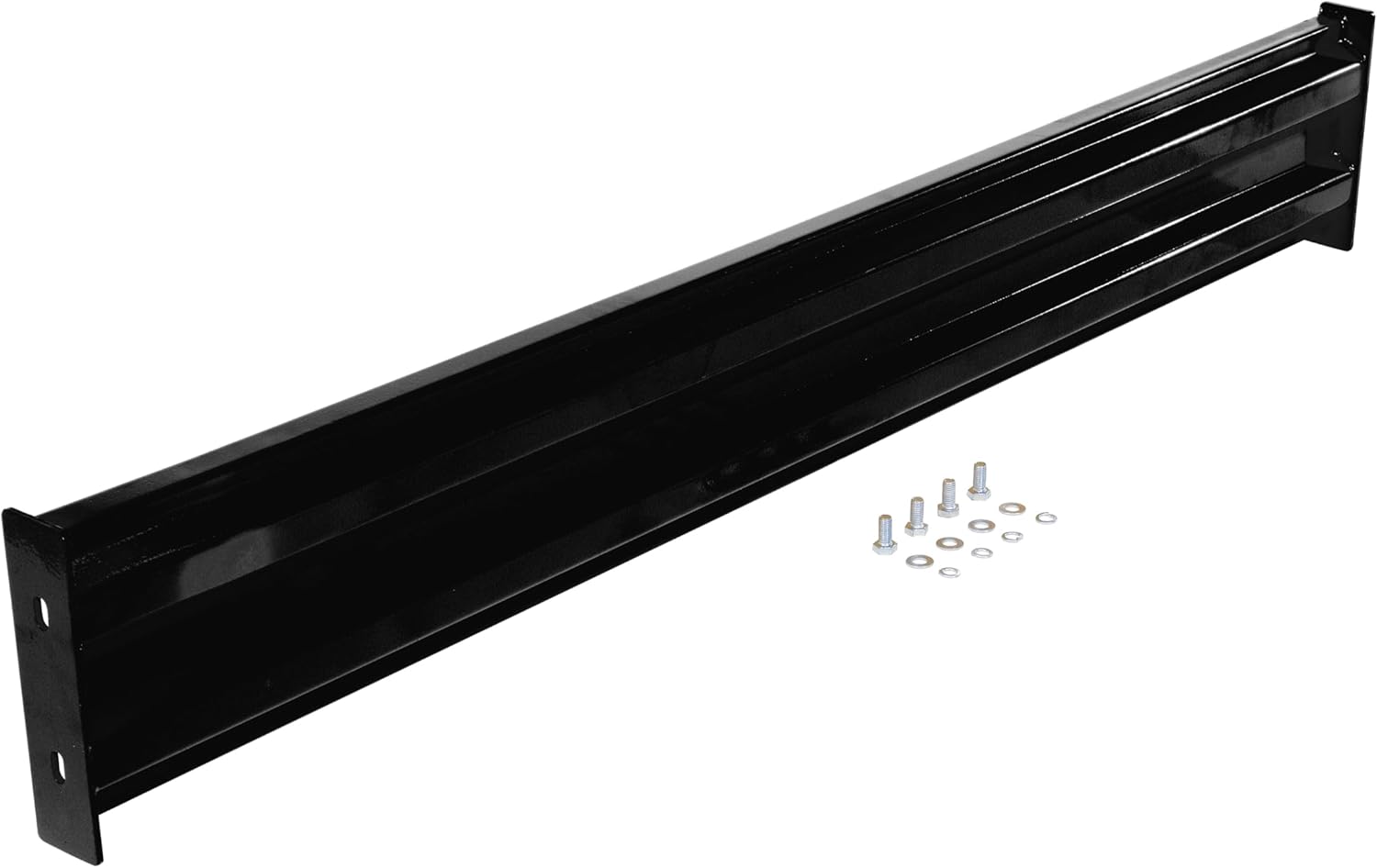 T & S EQUIPMENT CO 6 Ft Bolt On Guard Rail Black