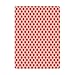 Brybelly Red Deck, Wide Size, Regular Index, Plastic Coated, Standard Playing Cards