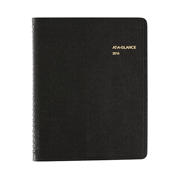 AT-A-GLANCE Wochenplaner 2016, 16 x 21 cm, schwarz (70-865-05) – Bild 3