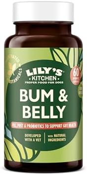 Lily's Kitchen Bum & Belly Supplements for Adult Dogs & Senior Do...