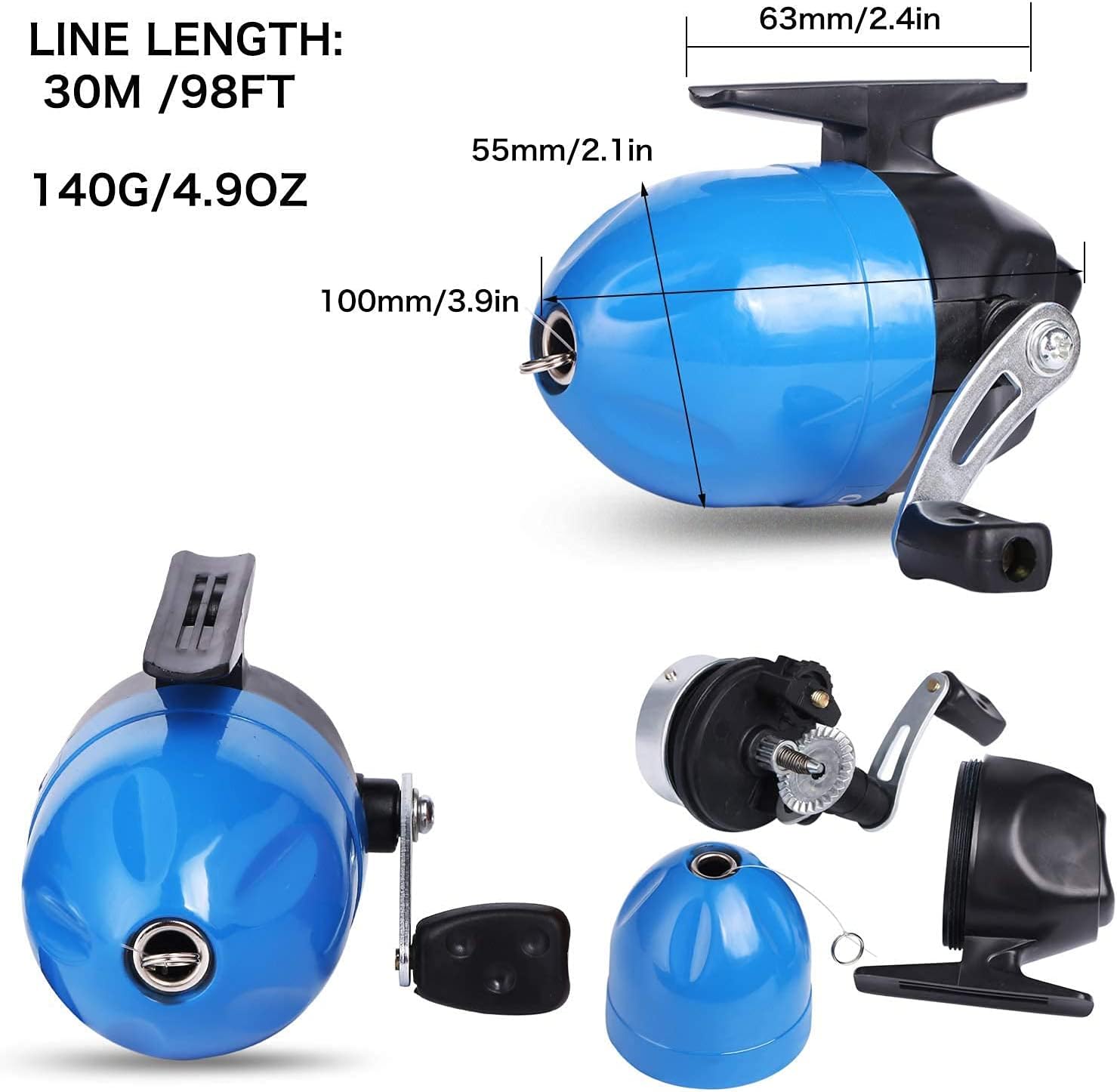 Sougayilang Kids Fishing Rods,Portable Telescopic Fishing Rod and Reel Combo - Image 4