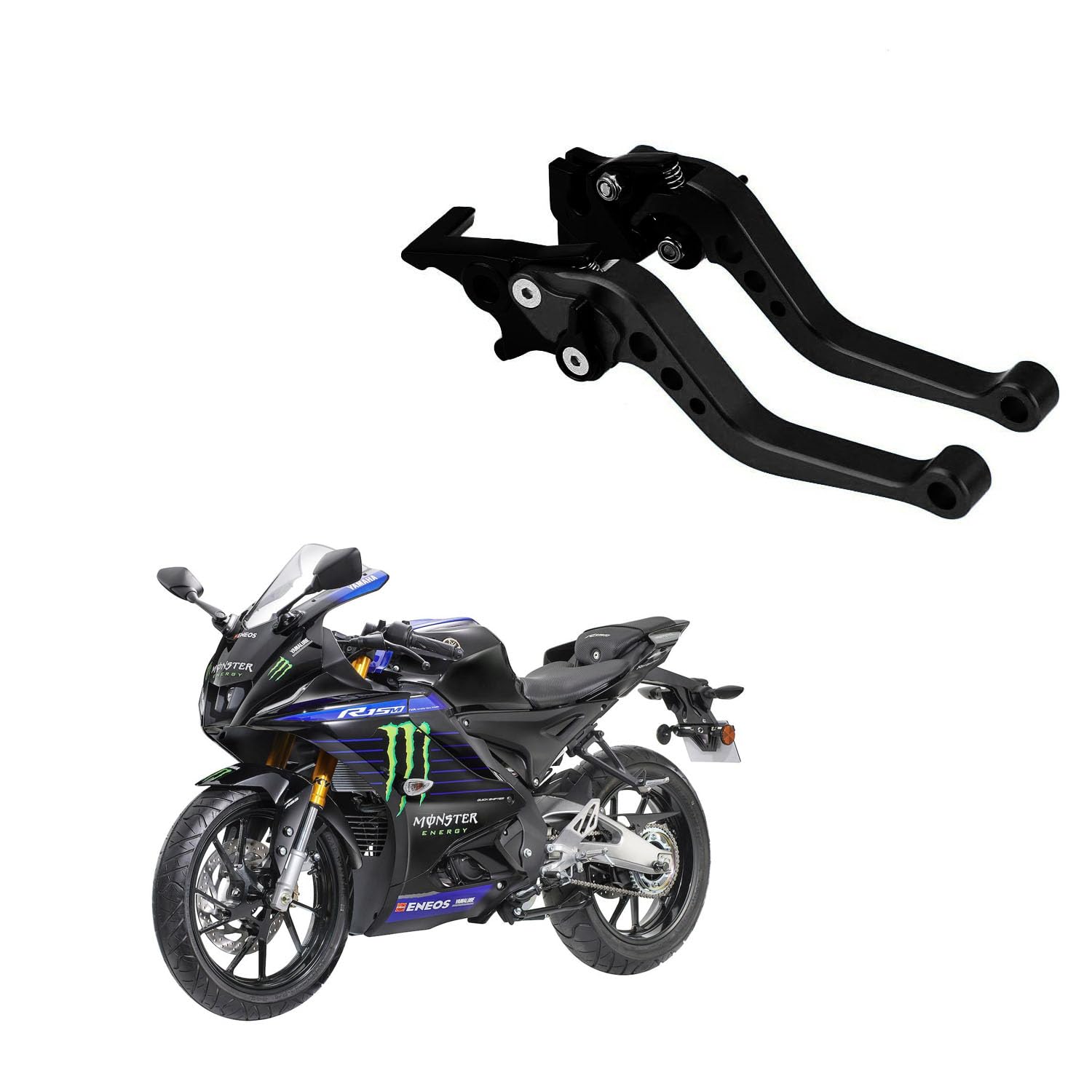 Vagary CNC Adjustable Clutch Brake Lever for R15 V4/ R15M (ABS Model Only) -Black-image-24
