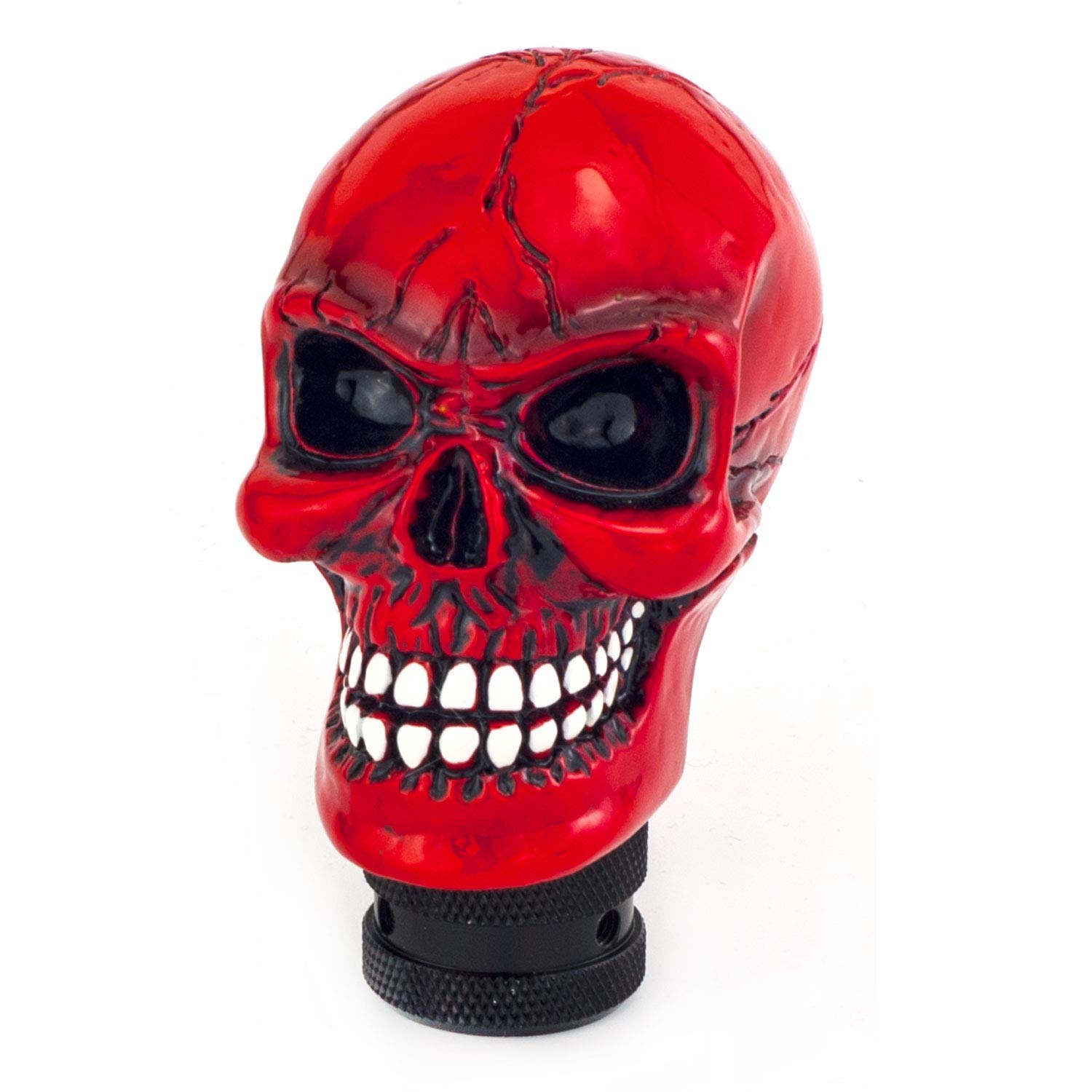 Red Skull Car Gear Shift Knob | Universal Manual Gear Lever Handle | Premium Resin Racing Style Gear Shifter for Most Manual Cars-image-14