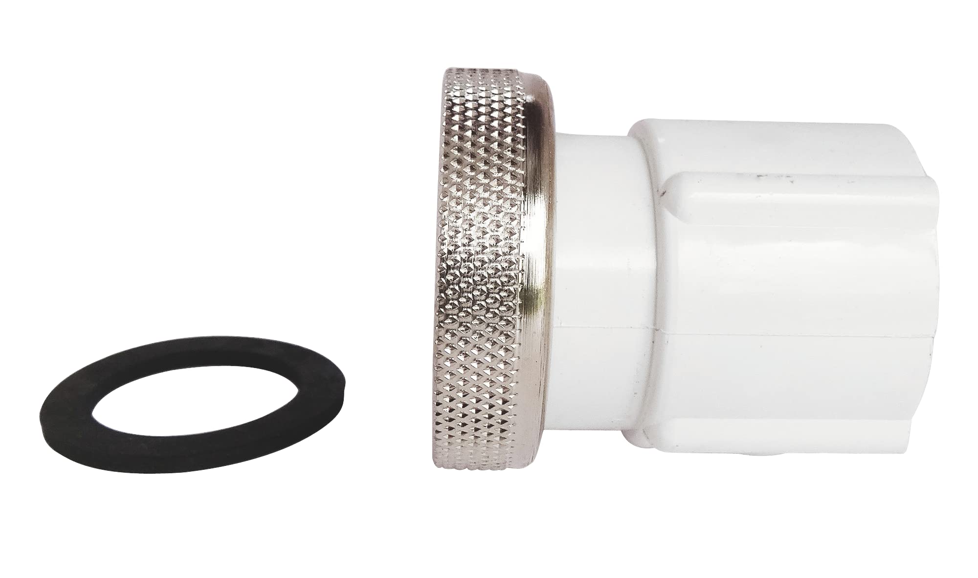 SOMATHERM FOR YOU //1820-40 PVC Screw Cap 40/49 for Hose Diameter. 32x40, Grey, drehbare Mutter für Schlauch 32/40 - Image 3