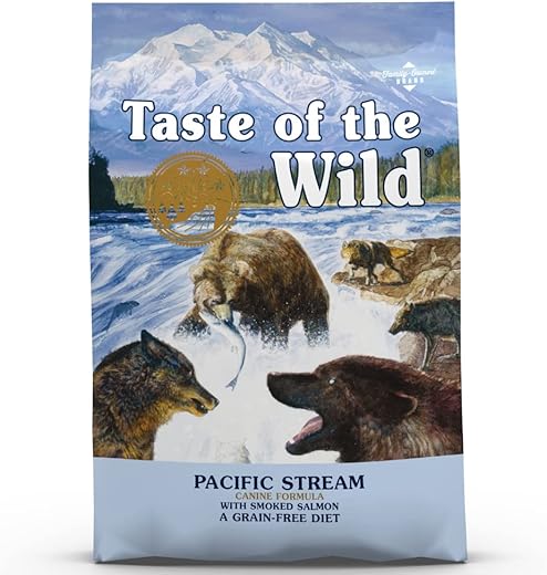 Taste of the Wild – Pienso para perros adultos Taste of the Wild Pacific Stream salmón. 12,2 kg