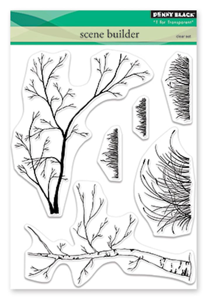 Penny Black Clear Stamps - Scene Builder 31-016