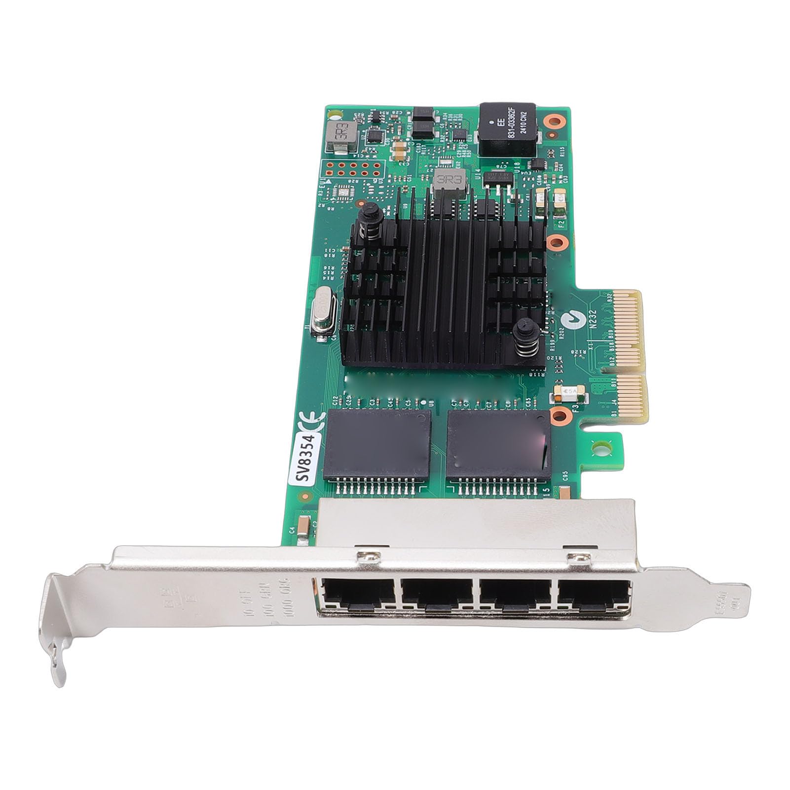 Naroote Scheda di Rete Gigabit PCI Express da 1000 Mbps, Adattatore Ethernet Controller 350AM4, Adattatore Server con Porta RJ45, Ideale per Server e Desktop