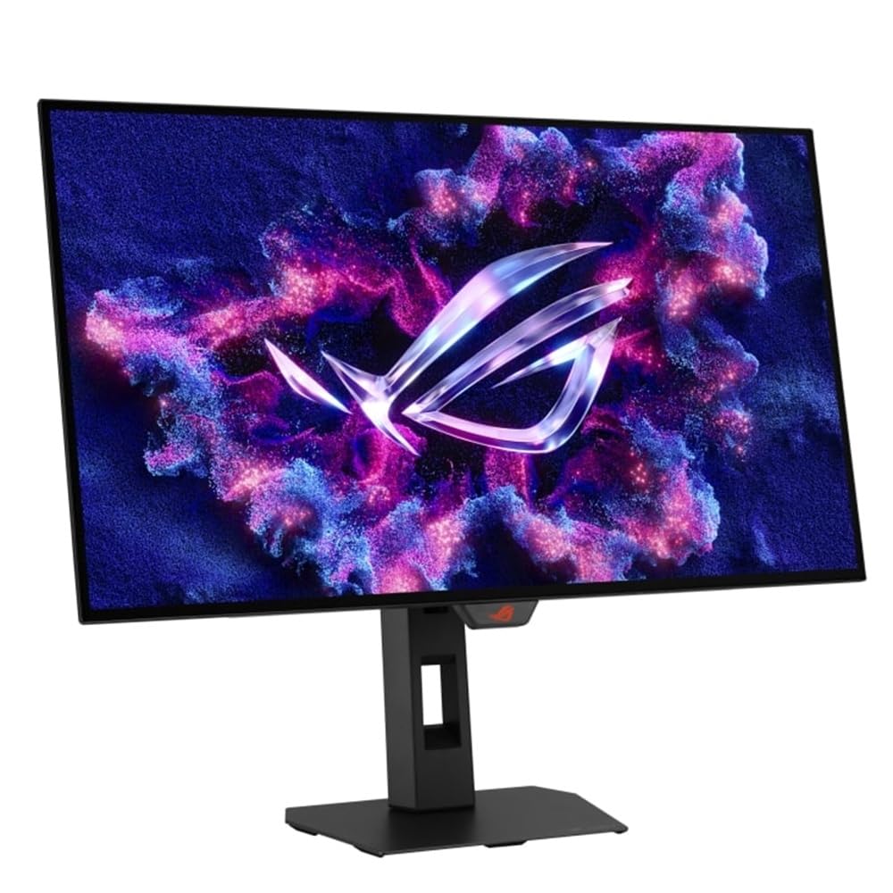ASUS ROG Strix OLED XG27AQDMGR, Monitor Gaming da 26,5" WOLED (2560x1440), Display TrueBlack Glossy OLED, 0,03ms Response Time, 240 Hz, ELMB e G-SYNC, Neo Proximity Sensor, DisplayWidget Center, Nero