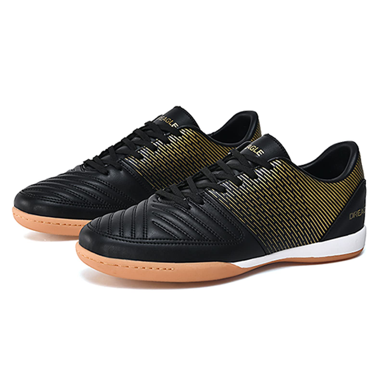 LZQpearl Hombre Zapatillas De Fútbol Sala, Botas De Fútbol IC/IN Indoor Street, Entrenamiento Competición Atletismo Soccer Shoe, para Niños Adolescentes Niño Niña Y Adultos